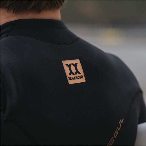 2026 Gul Mens Viper 5/4mm Yamamoto Chest Zip Wetsuit VR1224 - Black